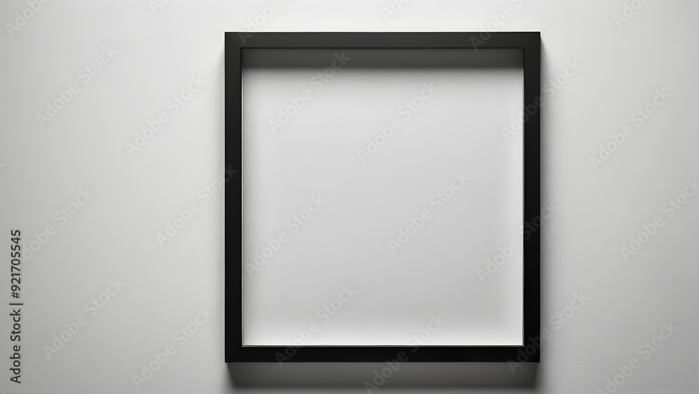 A graphic that expresses the shape of a square in various forms A graphic that expresses the shape of a square in various forms