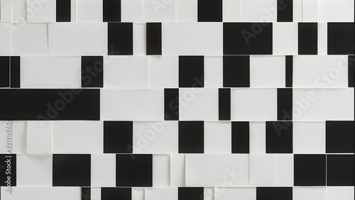 A graphic that expresses the shape of a square in various forms