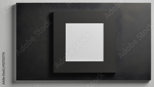 A graphic that expresses the shape of a square in various forms