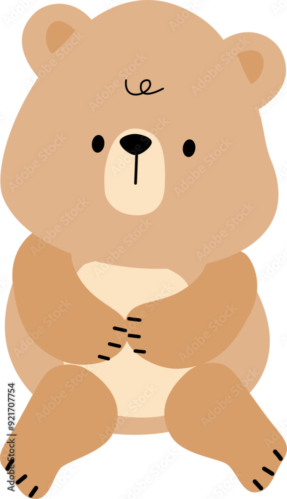 Cute Kawaii Bear Illustration Adorable Cartoon Bear Characters Cute Kawaii Bear Illustration Adorable Cartoon Bear Characters
