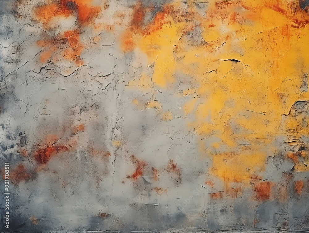 Obraz premium Eyecatching Grunge cement wall