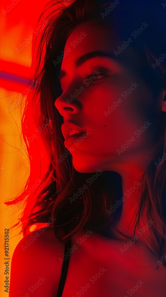 Chromatic Cinematic Elegance Woman Portrait Photography Chromatic Cinematic Elegance Woman Portrait Photography