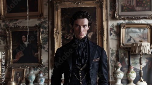 man in a suit. rich man