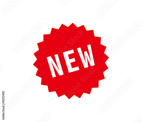 sticker red sale new