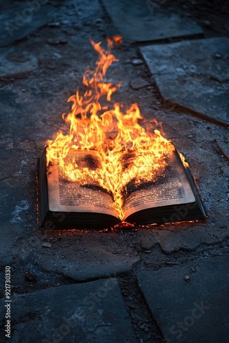 Book on Fire