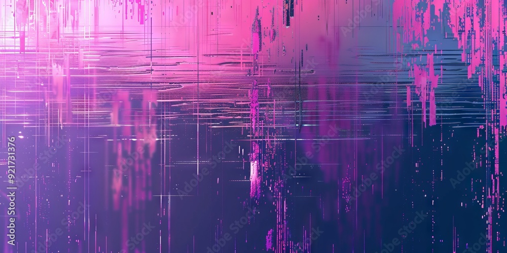 Generate gradient purple background with cyber or digital glitch Generate gradient purple background with cyber or digital glitch