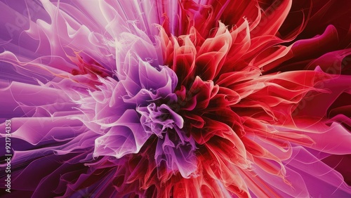 a captivating abstract artwork featuring a vibrant