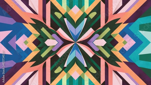 a captivating abstract artwork featuring a vibrant