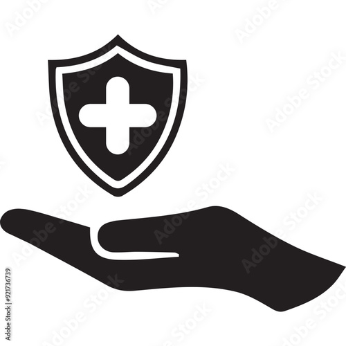 Coverage, health, healthcare icon