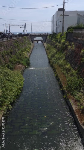 bridge over river seq