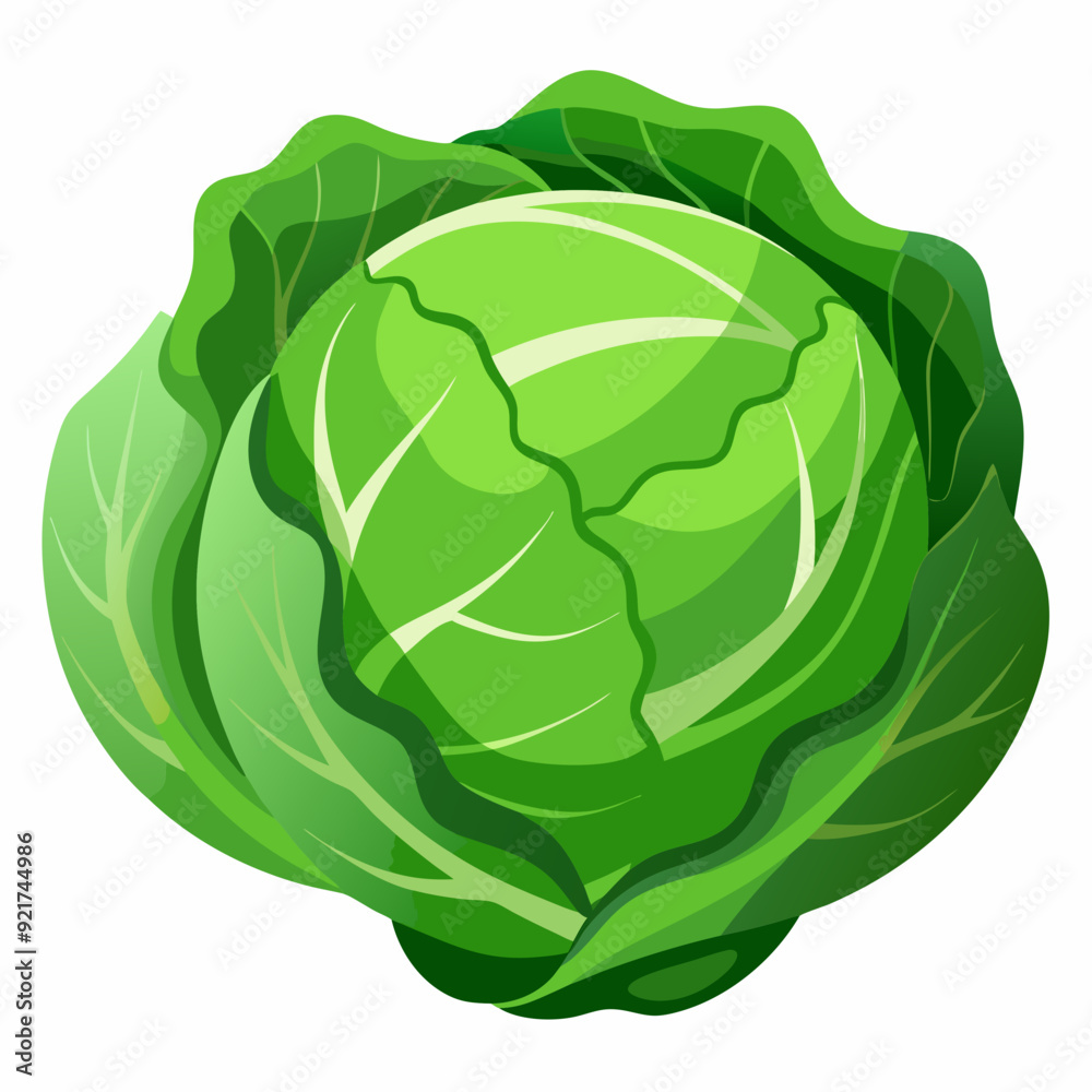 Cabbage art vector illustrator Cabbage art vector illustrator
