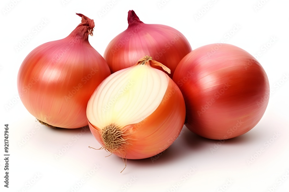 Onions in isolation on a pure white background
Onions in isolation on a pure white background