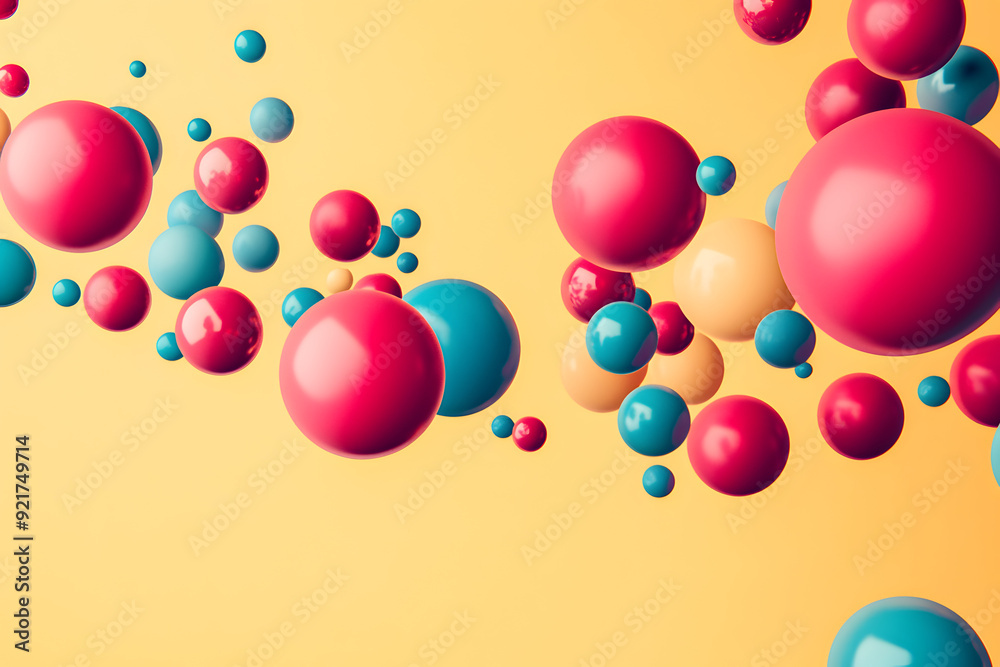 A minimalist design of yellow background A minimalist design of yellow background