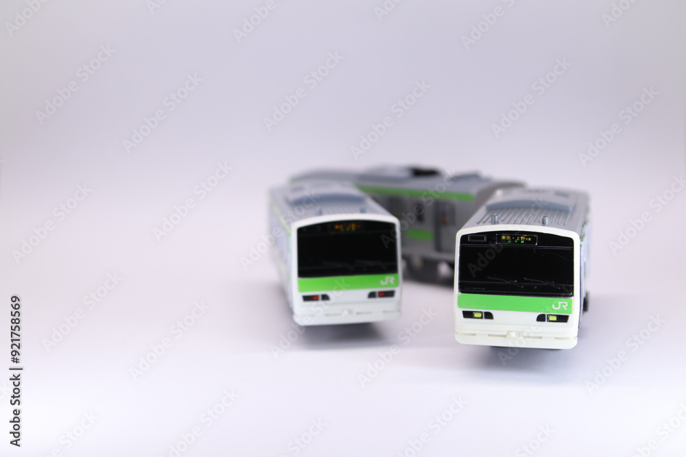 電車のおもちゃ・鉄道模型 ホワイトバック 電車のおもちゃ・鉄道模型 ホワイトバック