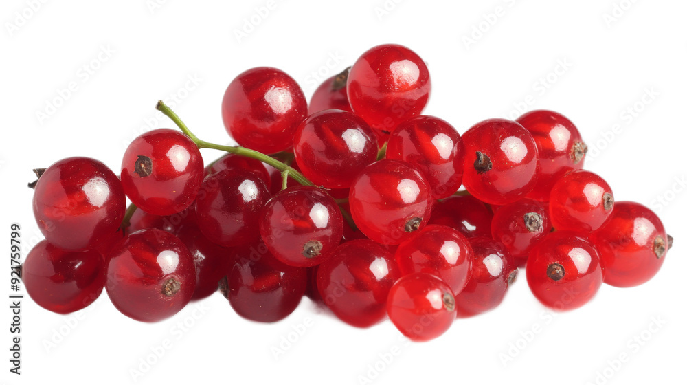 Fresh Red Currants Isolated Fresh Red Currants Isolated