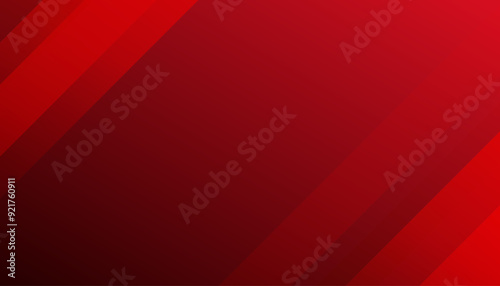 red modern abstract background. Dynamic shapes composition. Vector illustration