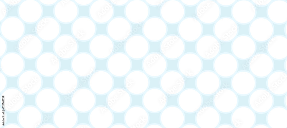 Blue seamless pattern with white dots Blue seamless pattern with white dots