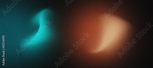 Soft Blue and Teal Gradient with Noise Texture