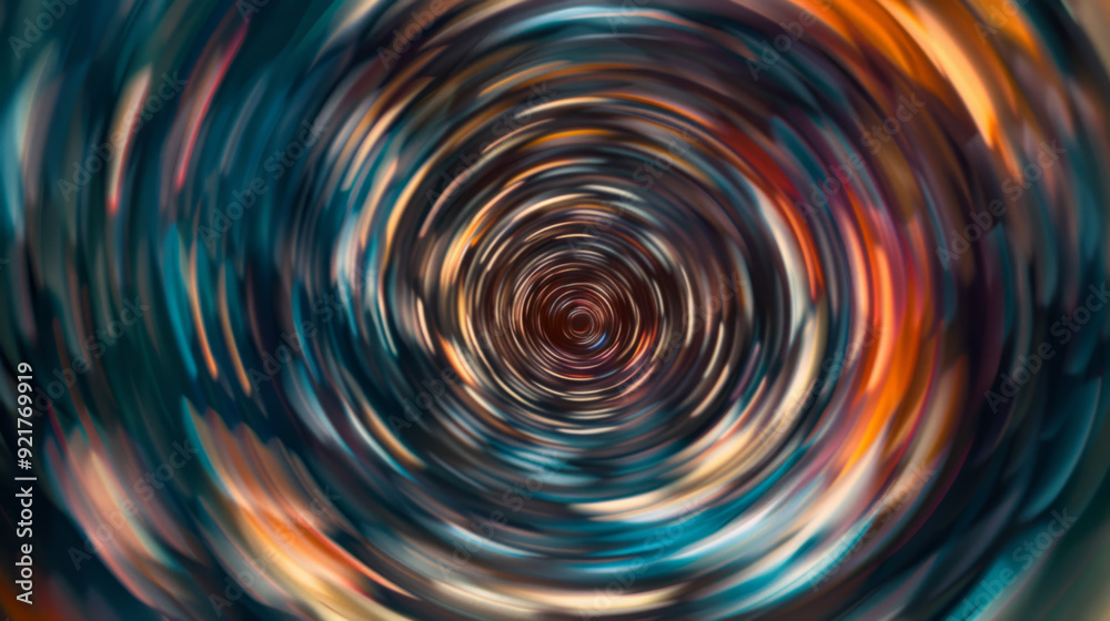 Dynamic Circular Swirl of Red and Blue Hues Dynamic Circular Swirl of Red and Blue Hues
