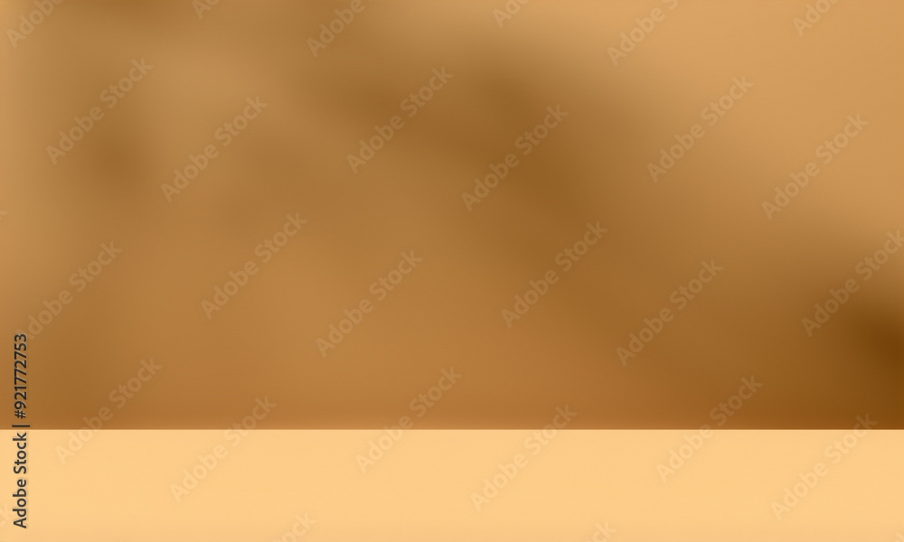 modern studio background with natural shadow for cosmetic product