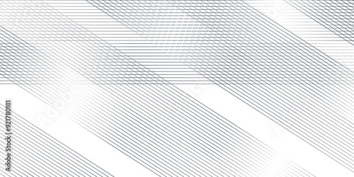 Abstract retro white and black gradient flow wave line blend light beautiful stripe diagonal abstraction vector concept. carve line wavy stripe technology minimal creative element pattern background.