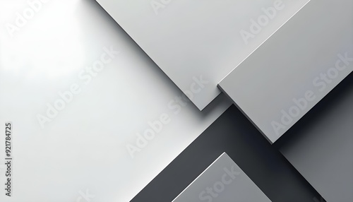 Wallpaper Mural A sleek and modern background featuring clean lines, sharp angles, and abstract geometric shapes in muted tones like gray, white, and black. The design emphasizes simplicity and balance, perfect for a Torontodigital.ca