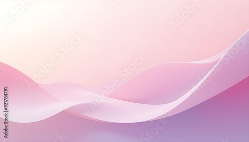 A modern background with flowing, smooth curves and a subtle gradient that transitions from soft pastels to bold, vibrant hues. The design exudes a sense of fluidity and movement, ideal for a stylish,