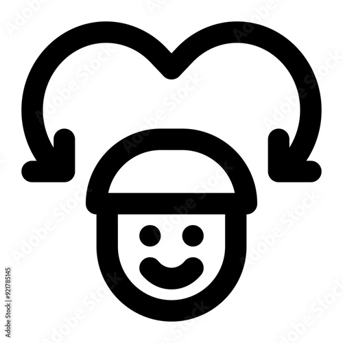 customer engagement, loyal customer, customer loyalty, customer involvement, customer relationship, customer experience, user experience outline icon