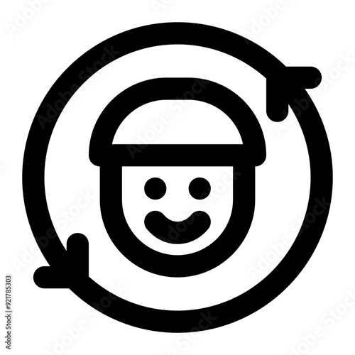 customer retention, loyal customer, customer engagement, customer feedback, customer lifecycle, customer churn outline icon