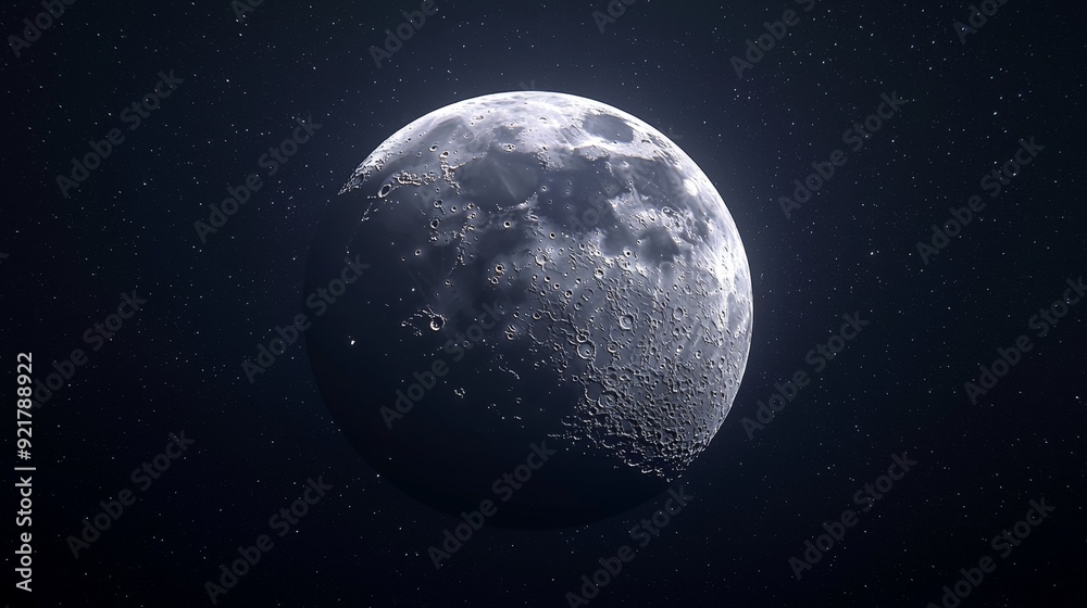 Full Moon in the Night Sky. Full Moon in the Night Sky.