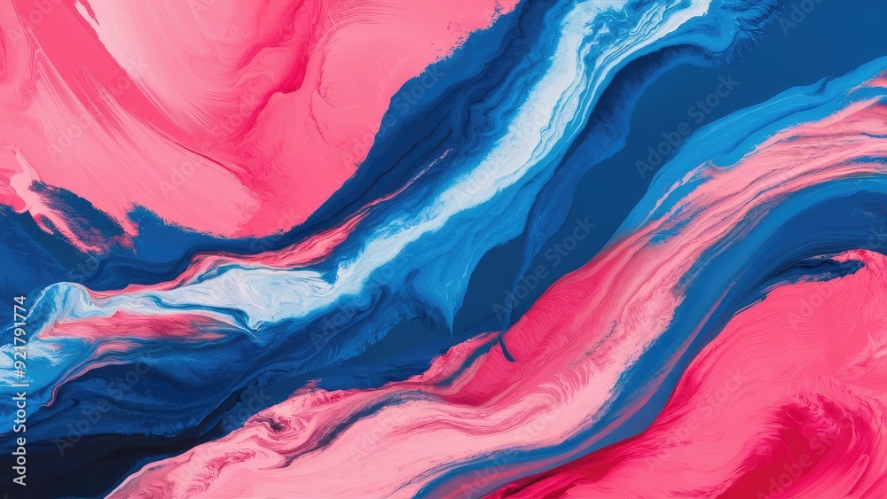 Obraz premium a-stunning-digital-artwork-with-a-mesmerizing-gradient