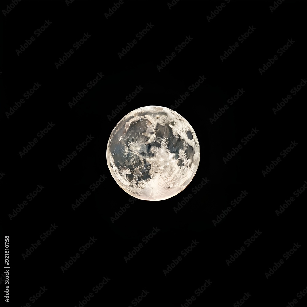 Obraz premium moon over black