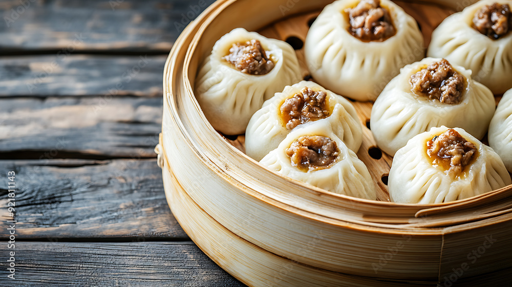 Steamed Buns, a popular and convenient and delicious food. Steamed Buns, a popular and convenient and delicious food.