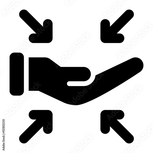 service center, services, support, care, help, hand, consultant solid glyph icon