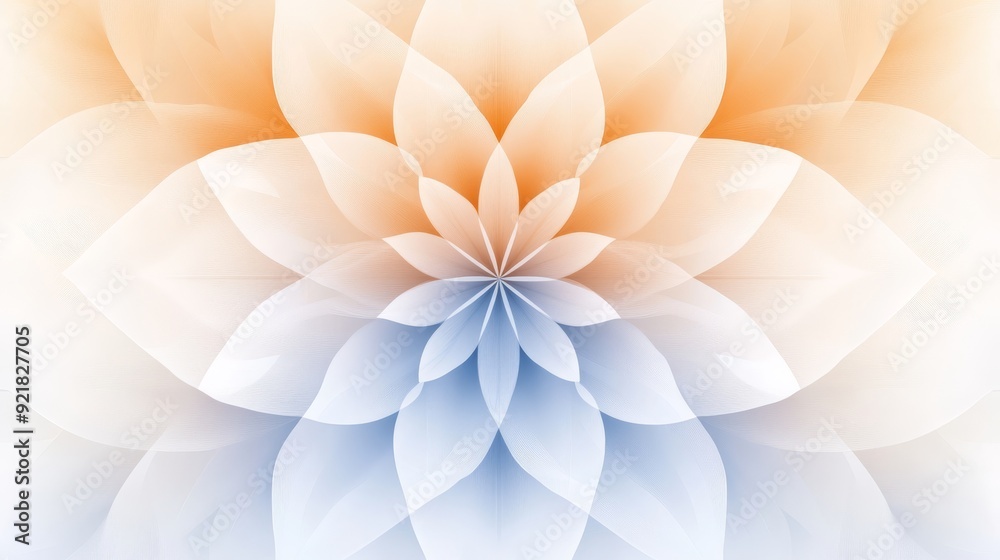 Detailed Zen mandala in soft pastels, showcasing intricate linework and delicate symmetry, perfect for meditation and relaxation themes Detailed Zen mandala in soft pastels, showcasing intricate linework and delicate symmetry, perfect for meditation and relaxation themes