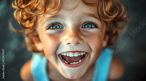 A series of close-up portraits of children at play, with pure joy and curiosity shining in their eyes, captured in moments of discovery.