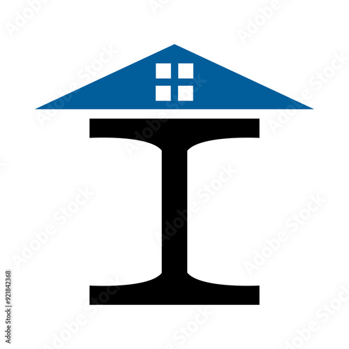 Construction logo template