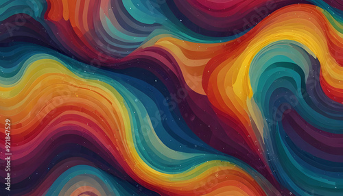 Abstract background, A colorful abstract background design. Generative Ai