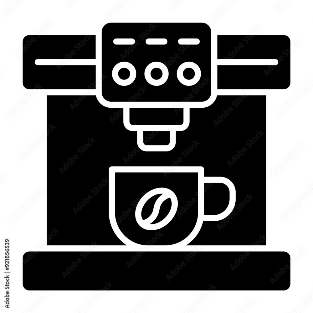 Fototapeta premium Coffee maker Icon