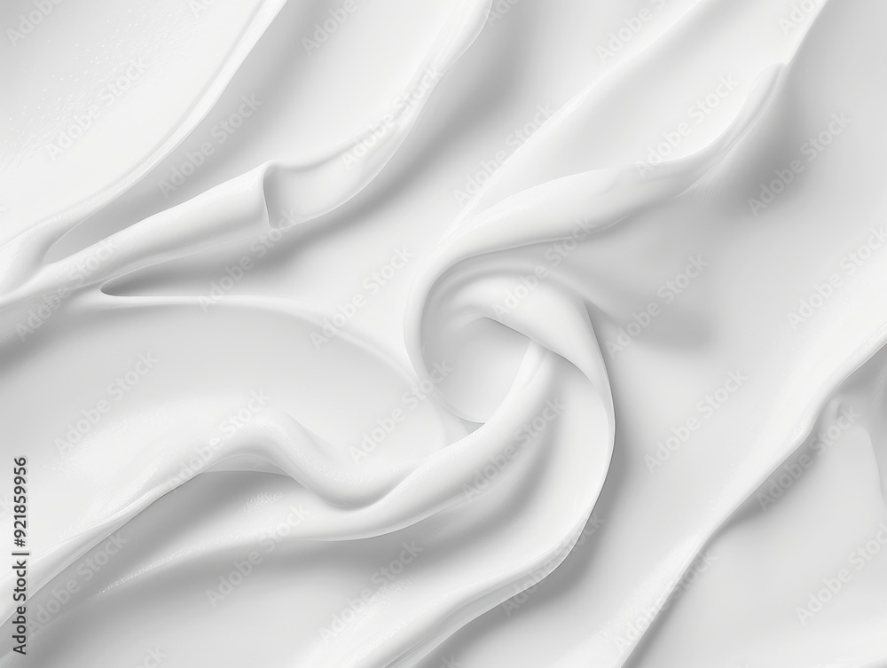 Obraz premium white cream lotion background