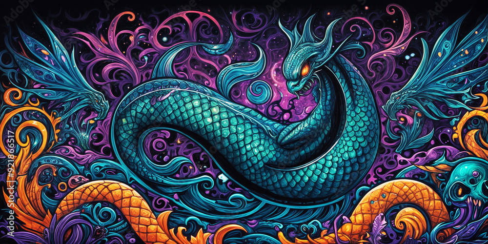 dragon on the wall dragon on the wall