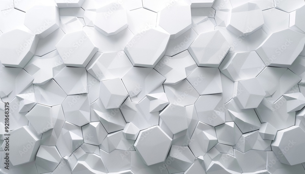Minimalist White Geometric Shapes Creating a Textured Pattern, Modern Artistic Design, Background with Copy Space Minimalist White Geometric Shapes Creating a Textured Pattern, Modern Artistic Design, Background with Copy Space