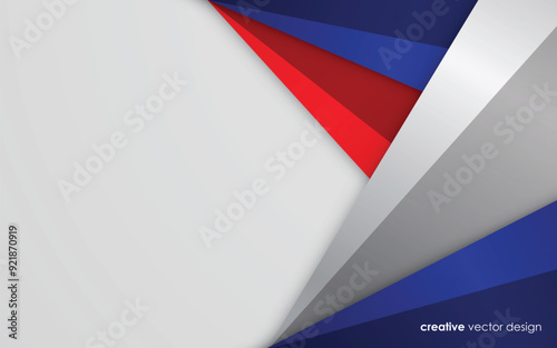 Modern background blue with white and red color Free Download Modern background blue with white and red color - GFXLoad