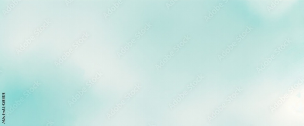 Cyan Digital Pastel Watercolor Background Cyan Digital Pastel Watercolor Background