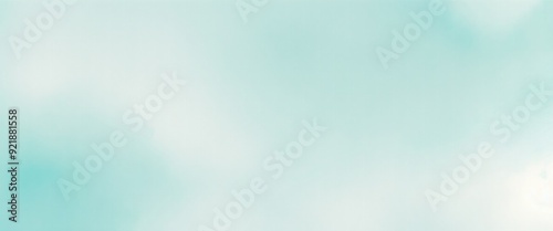 Cyan Digital Pastel Watercolor Background