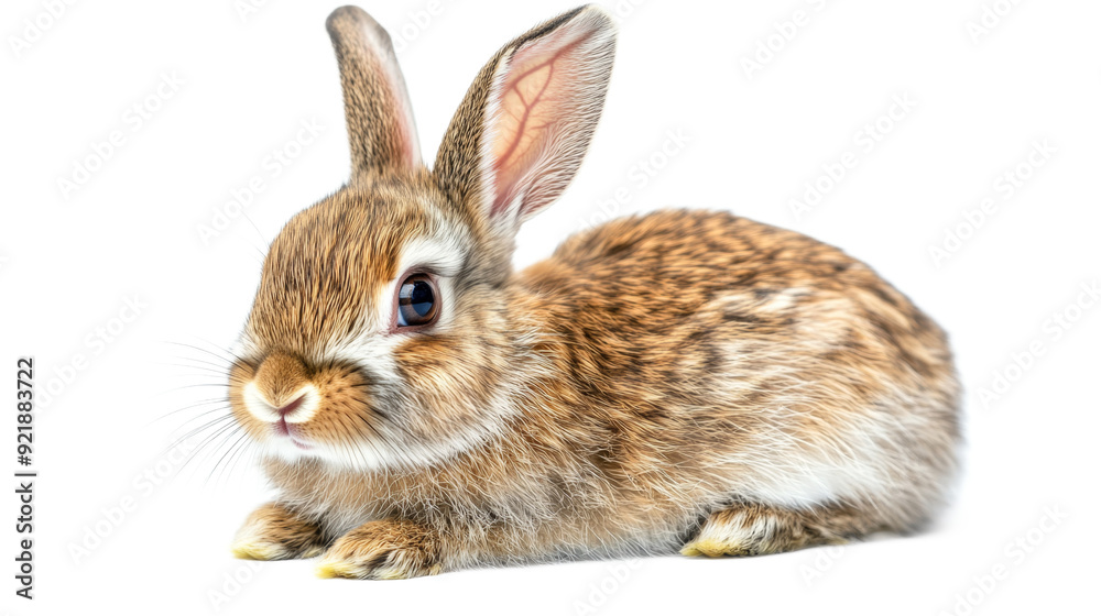 Obraz premium Adorable Brown Rabbit With