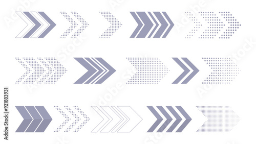 arrows vector set