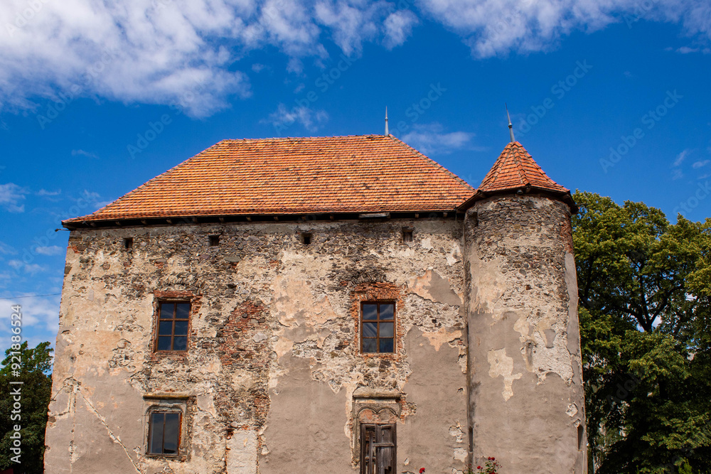 old tower in the town old tower in the town