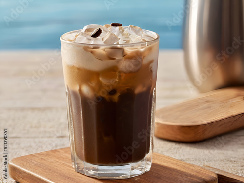 Ice cappuccino cofee , ice coffee