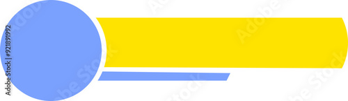 A striking and modern geometric shape designed for headline use. Ideal for digital and print media, this vector graphic features sharp angles and clean lines, perfect for grabbing attention.